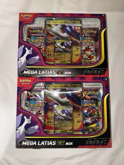 2 Mega Latias EX Boxes Pokemon TCG SEALED - Image 1
