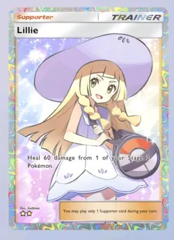 Pokemon TCG Pocket Lillie 2 Star Rarity VIRTUAL - Image 1