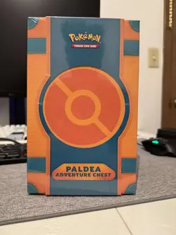 Pokemon TCG Paldea Adventure Chest Factory Sealed New - Image 1