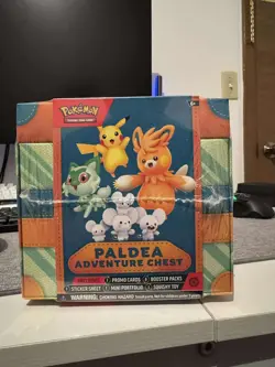 Pokemon TCG Paldea Adventure Chest Factory Sealed New - Image 2
