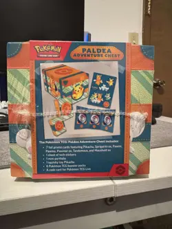 Pokemon TCG Paldea Adventure Chest Factory Sealed New - Image 4