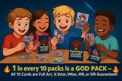 PokeChip’s Pokemon God Packs - 10 Guaranteed Hits! No Bulk/No Holos/No Reverse! - Image 3