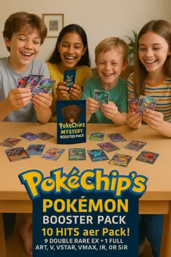 PokeChip’s Pokemon God Packs - 10 Guaranteed Hits! No Bulk/No Holos/No Reverse! - Image 4