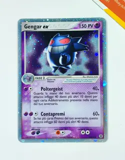 Pokemon Gengar Ex 108/112 Holo Ex RossoFuoco & VerdeFoglia Italiano - Image 1