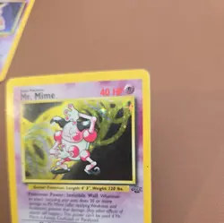 Pokemon - Mr. Mime - Jungle Set - Holo Rare - 6/64 - Image 3