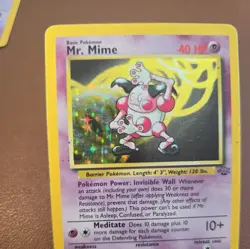 Pokemon - Mr. Mime - Jungle Set - Holo Rare - 6/64 - Image 4