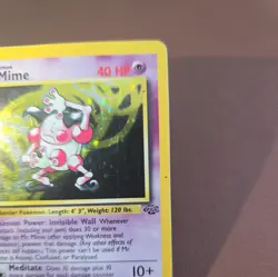 Pokemon - Mr. Mime - Jungle Set - Holo Rare - 6/64 - Image 5