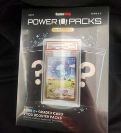 Gamestop Pokemon Power Pack Series 3- Brand new Sealed - 2 Packs & 1 PSA Slab - Image 1