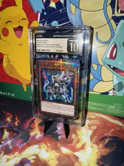 Yugioh 25th Quarter Century Secret POP 1 Mermail Abyssteus Black Label Grade 10 - Image 3