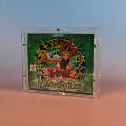 YUGIOH MAGIC RULER BOOSTER DISPLAY ENG SEALED NEU OVP ACRYL CASE - Image 1