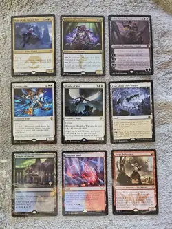 Magic the Gathering - 13 Card Lot. All Cards Are Rare Or Mythic Rares! - Image 1