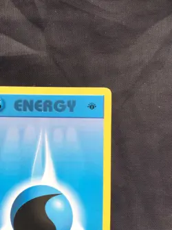 Pokemon Cards: Base Set 1st Edition Common: Water Energy 102/102 - Image 3