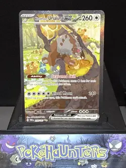 Pokemon Card Bloodmoon Ursaluna ex 216/167 Twilight Masquerade Holo Near Mint - Image 1