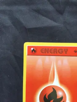 Pokemon Cards: Base Set 1st Edition Common: Fire Energy 98/102 - Image 2