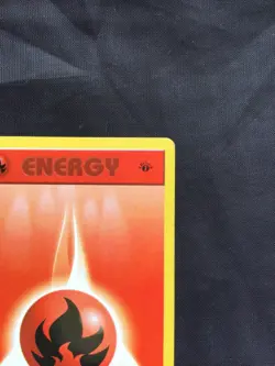 Pokemon Cards: Base Set 1st Edition Common: Fire Energy 98/102 - Image 3