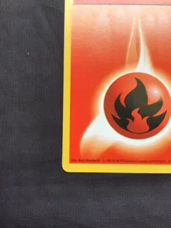 Pokemon Cards: Base Set 1st Edition Common: Fire Energy 98/102 - Image 5