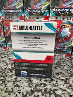 Pokemon Trading Card Game: Scarlet and Violet Paradox Rift Build and Battle Box 820650854217 - Image 2