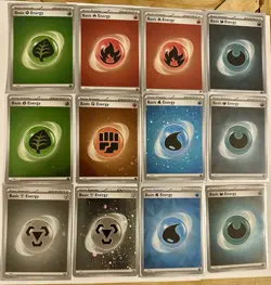 2023 Pokemon Scarlet & Violet 151 Cosmos Holo Energy 24 Card Lot - Image 2