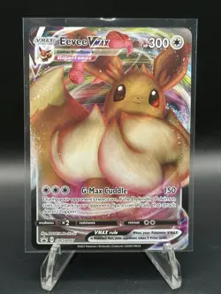 Eevee VMAX SWSH087 SWSH: Sword & Shield Promo Cards Holo Pokemon Tcg Cards Mint! - Image 1