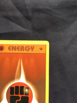 Pokemon Cards: Base Set 1st Edition Common: Fighting Energy 97/102 - Image 3