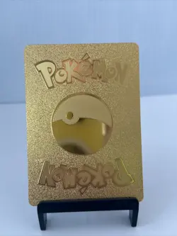 Raichu & AlolanRaichu GX Tag Team Metal Gold Foil Pokemon Card Fan Art Card ￼ - Image 2
