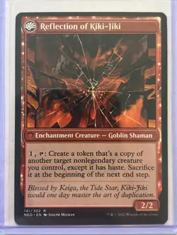 MTG Magic the Gathering Card LP - Fable Of The Mirror Breaker Kiki Jiki - Image 2