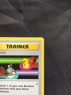 Pokemon Cards: Base Set 1st Edition Common: Switch 95/102 - Image 3
