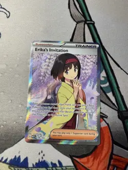 Erika's Invitation 196/165 Sv: Scarlet & Violet 151 Holo Pokemon Card NM - Image 1