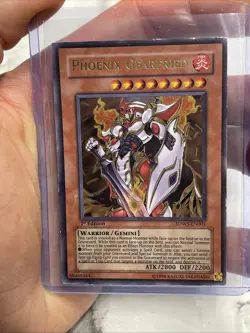 Yu-Gi-Oh! Phoenix Gearfried Warrior's Strike SDWS-EN001 1st Ultra Rare LP Card - Image 2