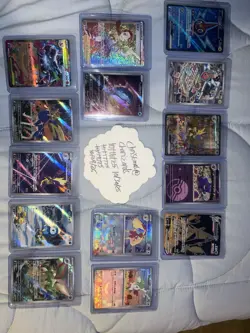 Pokemon TCG 14 Card Lot, SAR, AR, Full Art Trainer, Masterball, Gold, Pokeball - Image 1