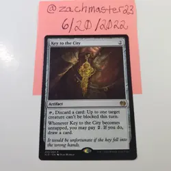 Key to the City - Magic Cards MTG NM Kaladesh (KLD) RARE - (Box4) - Image 1