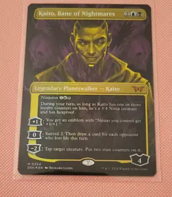 Kaito, Bane of Nightmares Showcase Foil [Duskmourn] MTG #0354 Near Mint - Image 1