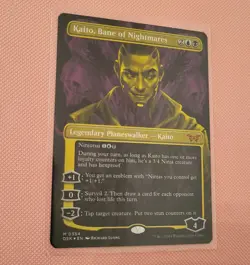Kaito, Bane of Nightmares Showcase Foil [Duskmourn] MTG #0354 Near Mint - Image 2