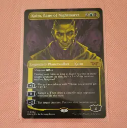 Kaito, Bane of Nightmares Showcase Foil [Duskmourn] MTG #0354 Near Mint - Image 3