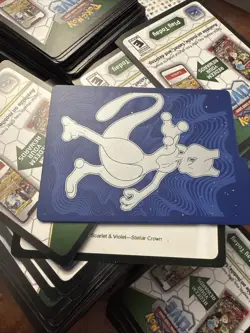 20x Pokemon TCG LIVE Booster Code Cards Stellar Crown Sent via Message - Image 1