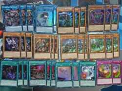 Yugioh Scareclaw Deck Core 34 Card Playsets LP/NM Tri-Heart Light Visas Arrival - Image 1