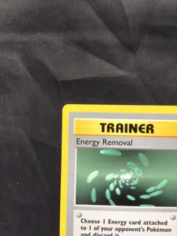 Pokemon Cards: Base Set 1st Edition Common: Energy Removal 92/102 - Image 2