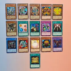 YU-GI-OH! SAMMELKARTEN LOT VERSCHIEDENE SET VJMP/PGB JAPANESE LOT 16X CARDS - Image 1