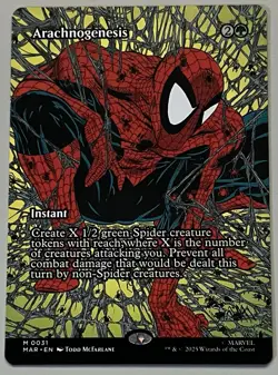 MTG Marvel Universe Arachnogenesis Instant MYTHIC REGULAR #0031 - Image 1