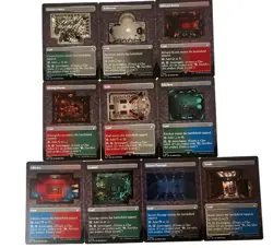 Clue Rooms MTG Dual Lands Full Set All 10 Magic Commander Staples EDH Mana Lot - Image 1