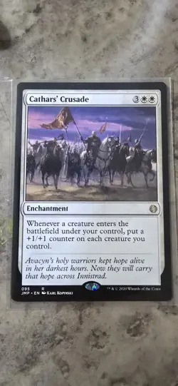 Cathars' Crusade Jumpstart Regular Enchantment Rare MTG NM - Image 1