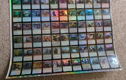 MTG War of the Spark FOIL Uncut Rare/Mythic Sheet (READ DESCRIPTION FOR COND) - Image 4
