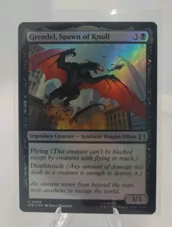 MTG Grendel, Spawn of Knull (9/26) Marvel's Spider-Man Eternal NM FOIL - Image 1