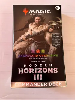 MTG Graveyard Overdrive Commander Deck Modern Horizons 3 New English Magic #3 - Image 1