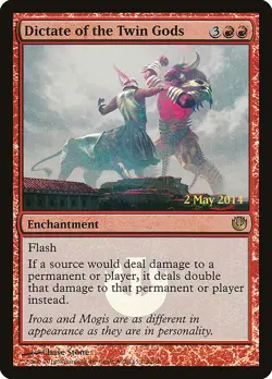 Dictate of the Twin Gods Foil - Journey Into Nyx Promos MTG-LP - Image 1