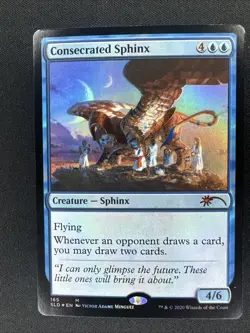 MTG Consecrated Sphinx Secret Lair Drop #165 x1 FOIL - Image 1