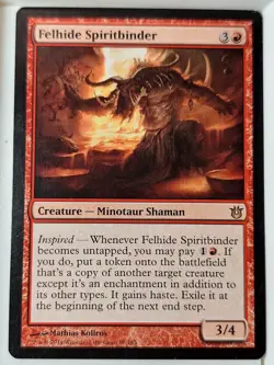 Felhide Spiritbinder - Born of the Gods - Magic the Gathering MTG Nice! - Image 1
