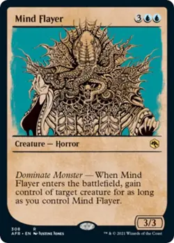 FOIL Mind Flayer (Showcase) - Adventures in the Forgotten Realms (AFR) - Image 1