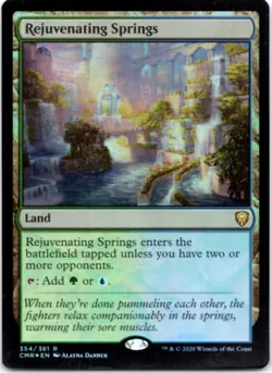 Rejuvenating Springs - FOIL - Commander Legends - 354 LP - Image 1