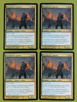 Stromkirk Captain x4 Dark Ascension 4x Playset Magic the Gathering MTG - Image 1